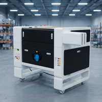 Machine de gravure laser à refroidissement par eau de haute qualité pour plaques et tampons