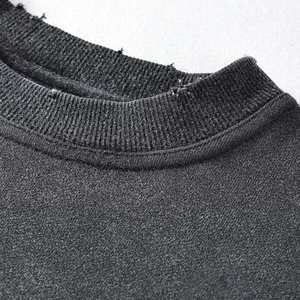 Yingling เสื้อสเวตเตอร์แบบสวมศีรษะของผู้ชายหรูหรา420กรัมเสื้อกันหนาวมีฮู้ดเทอร์รี่ขนแกะโอเวอร์ไซส์ - Product Image 5