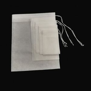 100 Bolsitas de Té Desechables de 5*7cm para Té de Hojas Sueltas, Bolsitas de Té Vacías con Cordón, Bolsitas de Té de Tela No Tejida - Product Image 2