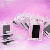 Extensions de cils individuels en forme de YY, courbures J, B, C, D, DD, qualité supérieure, vente en gros, logo personnalisé, fabricant OEM