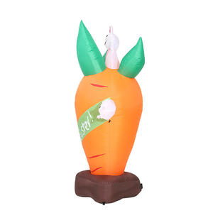 Decoración inflable <span class=keywords><strong>de</strong></span> conejo para interiores y exteriores, conejillos <span class=keywords><strong>de</strong></span> <span class=keywords><strong>Pascua</strong></span> con luz LED <span class=keywords><strong>de</strong></span> 6 pies, con zanahoria gigante, decoración inflable <span class=keywords><strong>de</strong></span> <span class=keywords><strong>Pascua</strong></span> - Product Image 3