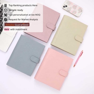 Meilleur Vendeur Yihe <span class=keywords><strong>E</strong></span>-commerce Portefeuille Classeur A5 en Cuir Litchi 35 MM à 6 Anneaux avec Pochettes Zippées pour la Gestion du Budget et des Dépenses - Product Image 1