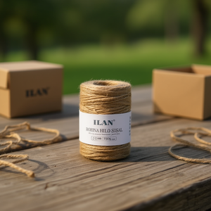 Bobina di Filo di Sisal 3mm 150g Corda di Juta Naturale per Imballaggio - Product Image 2