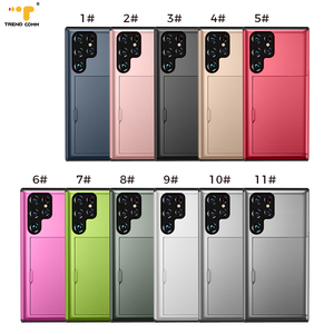 Funda con ranura para tarjeta de Crédito 2 en 1, para Samsung Galaxy S23/S23 ultra S23 Plus TPU + PC, Cubierta <span class=keywords><strong>del</strong></span> teléfono móvil - Product Image 2