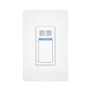 Home Light Remote Control Occupancy in-wall PIR motion sensor switch Occupancy sensor switch with ETL certificated for LED