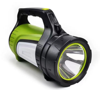 Lampe torche LED rechargeable à intensité variable de 200 lumens avec fonction de banque d'alimentation, indice de protection IP44, garantie de 2 ans, CRI 80, 3000 mAh pour les situations d'urgence