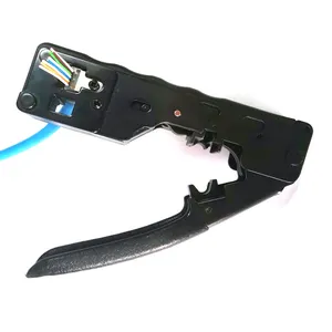 High-End-Zange Cat7-Endpass durch Hand crimper Ez Rj45 Crimp werkzeug Ez Blade Austauschbarer einfacher Crimp stopfen