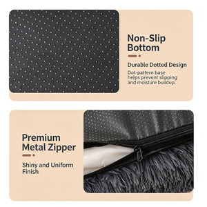 Cama para Mascotas de Espuma Viscoelástica, Cálida para Otoño e Invierno, Desmontable y Lavable, Cojín para Gatos, Nido para Mascotas - Product Image 3