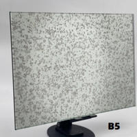 Miroir mural antique en verre, vente en gros d'usine, panneau mural décoratif en verre miroir antique de 4 mm, 5 mm, 6 mm