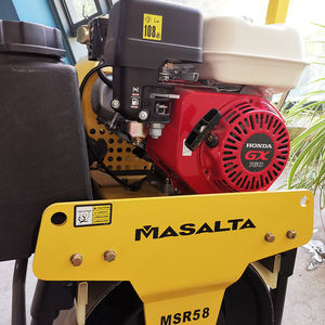 Rouleau vibratoire à tambour unique Masalta, équipement de construction compact, machine de compactage, rouleau compresseur en gros, rouleau compresseur à vendre - Product Image 3