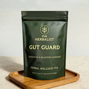 ถุงซิปแบบกำหนดเองพร้อมเคลือบยูวี ถุงชาแบบตั้งได้ บรรจุภัณฑ์อาหาร - Product Image 1