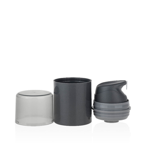 Có Thể Tái Chế Matte Màu Đen Xi Lanh Không Có Không Khí Rỗng Mỹ Phẩm <span class=keywords><strong>Container</strong></span> <span class=keywords><strong>50Ml</strong></span> 100Ml Chăm sóc Da Kem Dưỡng Da Cho Nam Giới Nhựa Không Có Không Khí Bơm Chai - Product Image 5