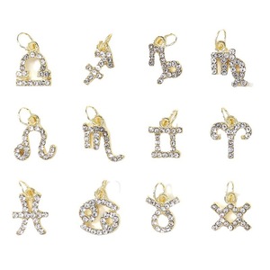 Accesorios de <span class=keywords><strong>Uñas</strong></span> 3D de Lujo, 10 Piezas/Bolsa, Aleación con Tema de las 12 Constelaciones, Incrustaciones de Diamantes de Imitación Dorados, Productos para <span class=keywords><strong>Uñas</strong></span>, Arte de <span class=keywords><strong>Uñas</strong></span> DIY - Product Image 4