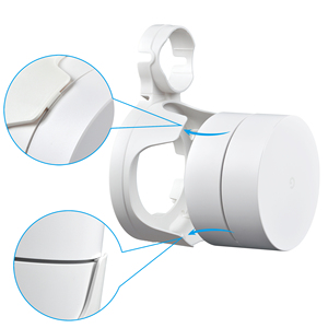 Soporte de Pared para el Sistema <span class=keywords><strong>WiFi</strong></span> <span class=keywords><strong>Google</strong></span> Mesh 2020, Soporte de Plástico Resistente de Color Blanco con Enchufe Estadounidense, Paquete de 2 - Product Image 5