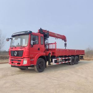 Camión Grúa Telescópica Dongfeng 6X4 12T de 4 Secciones para Elevación en Ingeniería y Transporte de Carga - Product Image 3