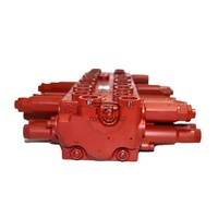 Válvula de Control Hidráulico Principal para Excavadora Kubota U15 U17 U20 U25 U30 221477-01 219971-01 210287-01 para Conjunto de Válvula Hidráulica