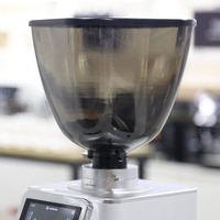 Lehehe - Molinillo de Café Eléctrico Industrial Profesional, Totalmente Automático, de Acero Inoxidable, Tipo Ghost-tooth, 400 W