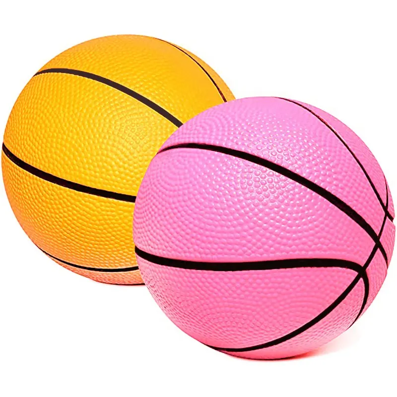 Mini palle da basket per bambini 5 pollici gonfiabile su misura palla giocattolo per Mini cerchio