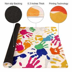 Tapis d'éveil confortable et hypoallergénique, antidérapant, rembourré, pour bébés, nourrissons et tout-petits - Product Image 3