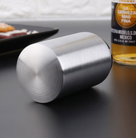 Ouvre-bouteille manuel en acier inoxydable, type presse, facile à utiliser, pour bar, restaurant, cadeau, personnalisable avec logo OEM, emballage en boîte