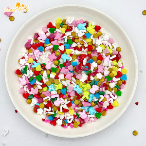Adore Decor - Nuevas Chispas de Azúcar Dulces Certificadas Halal para Decoración de Pasteles Navideños, Dulces Decorativos en Forma de Sombrero, Color Sólido, 1 kg, Color Personalizado - Product Image 5