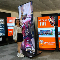 Pantalla LCD Táctil BEMS de 100/86/75/65/55 Pulgadas, Panel BOE, Quiosco Publicitario, Letrero Digital LED para Supermercado
