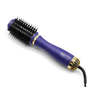 nuevo diseño 3 en 1 Cepillo de aire caliente un paso reventón secador de pelo cepillo Moldeador y desmontable de volumen para el - Product Image 3