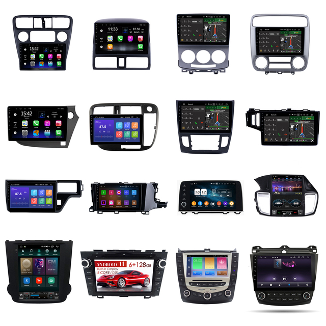Used Car Radios Android for Honda 9inch With CarPlay WIFI Car Touch Screen Stereo Car Dvd Player Android Auto Stereo