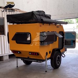 Caravana Expandible de Aluminio Tipo Lágrima para Acampar, Gimnasio, Fisicoculturismo, Deportes y Entretenimiento, Remolques de Viaje - Product Image 4