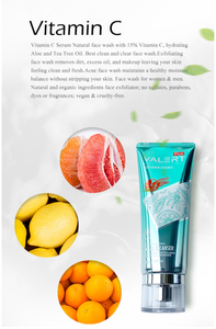 RubioAroma <span class=keywords><strong>Meilleur</strong></span> Nettoyant Visage Moussant Naturel Biologique Vegan aux Acides Aminés pour Peaux Sèches, Éclaircissant, Blanchissant, Anti-Acné et Hydratant - Product Image 5