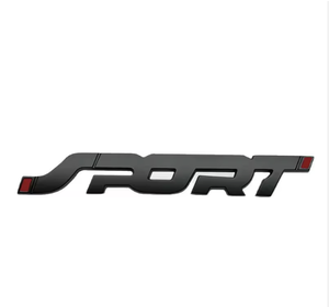 Autocollants métalliques <span class=keywords><strong>turbo</strong></span> personnalisés FAW de luxe avec logo, <span class=keywords><strong>film</strong></span> chromé brillant, usage unique, garantie 3 mois pour le côté arrière - Product Image 2
