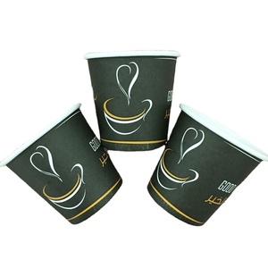 <strong>Mini</strong> Disposable Small Coffee PLA <strong>Paper</strong> <strong>Cup</strong> Waterproof 2.5OZ -4oz Hot Drink Take Away <strong>Cups</strong> - Product Image 1