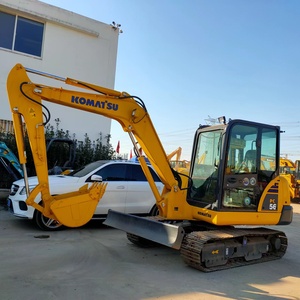 Excavatrice Komatsu PC56 d'occasion de haute qualité, 5,6 tonnes, modèle populaire du Japon, en bon état de marche, en stock - Product Image 4
