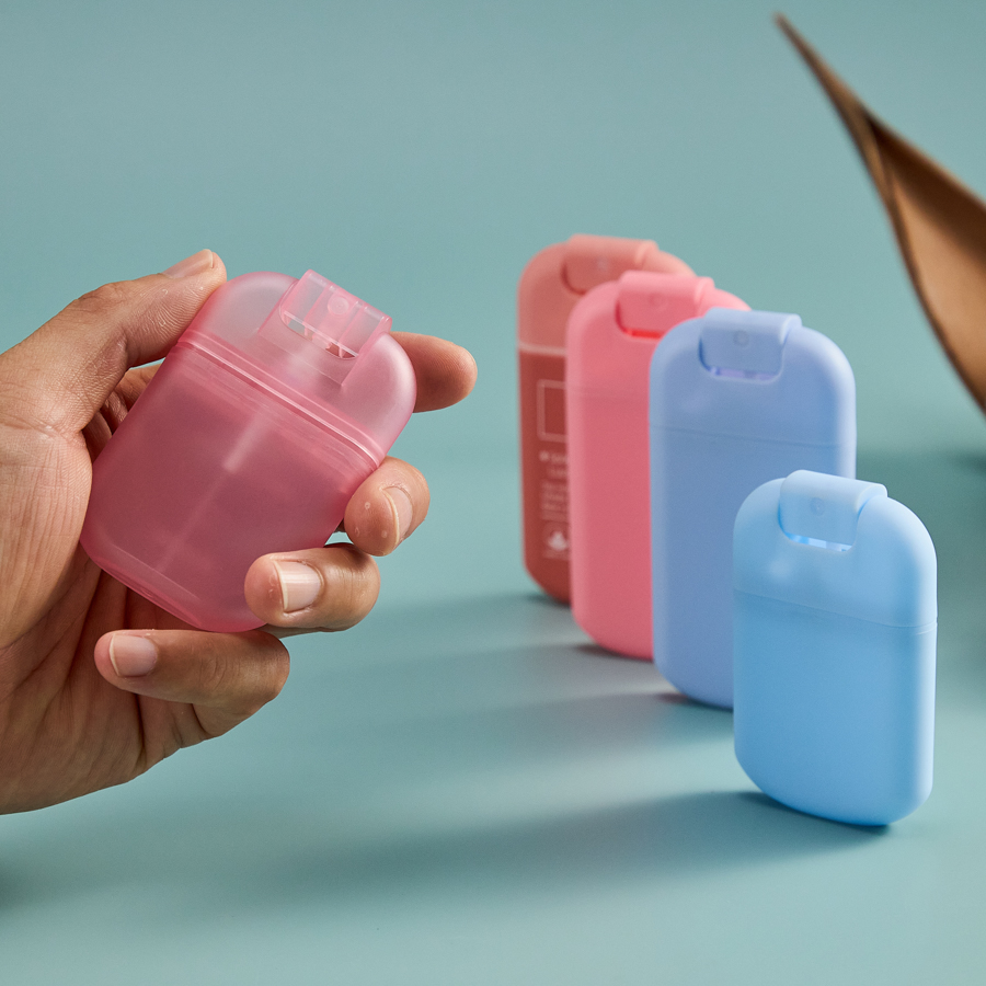 mist hand sanitizing spray bottle packaging