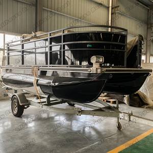 <span class=keywords><strong>Remorque</strong></span> <span class=keywords><strong>bateau</strong></span> en aluminium à double essieu, châssis de qualité marine, forte stabilité pour le transport d'équipements de pêche et de yachts – Vente directe usine - Product Image 3