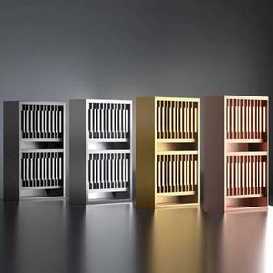 Vente en gros de meubles de beauté : lavabo et armoire en acier inoxydable, armoire de rangement pour salon, prix avantageux - Product Image 3