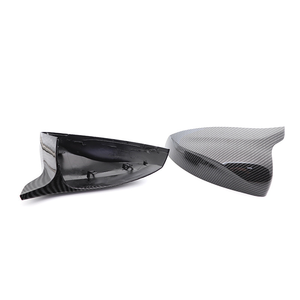 Cubiertas de Espejos Retrovisores Laterales para AUDI A3 S3 RS3 8V 2014-2020, Piezas de Repuesto para Automóviles, Cubiertas de Espejos Retrovisores Negros Brillantes de Plástico - Product Image 3