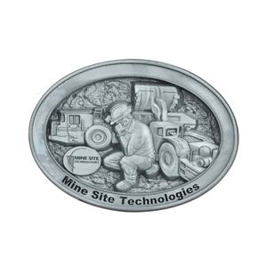 El Customizing venta al por mayor de bronce reunión occidental oro rosa cinturones y hebillas - Product Image 5