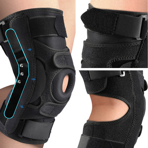 Neoprene Knee <b>Brace</b> With Support Strips Breathable Compression Protection For Unisex Sports And Daily Use - Product Image 3