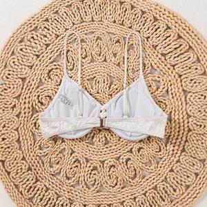 Nuevo Bikini de Dos Piezas Estilo Europeo y Americano 2024, Puro y Sexy, Venta al por Mayor y Exportación de Trajes de Baño - Product Image 1