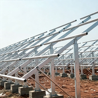 Support de montage de panneaux solaires, système de montage solaire pour l'installation d'énergie solaire sur toit ou au sol
