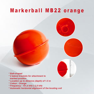 Marqueur de câble électronique Markerball MB22 <span class=keywords><strong>Orange</strong></span>, outil de marquage de fibres optiques souterraines, marqueur de câble <span class=keywords><strong>optique</strong></span> rond - Product Image 5