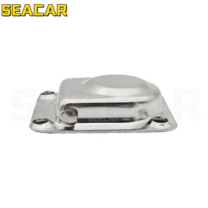 Seacar Stainless Steel Lift Handle 44x38mm Spring <b>Floor</b> Hatch <b>Cover</b> Marine Hardware - Product Image 3