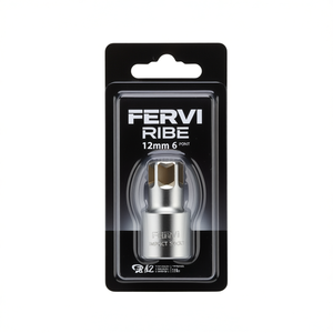 Fervi Ribe Male <b>Impact</b> <b>Socket</b> 12mm 6 Point For Automotive Repair - Product Image 2