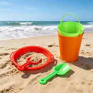 Multicolor <b>Sieves</b> Plastic <b>Sifter</b> Backyard Park Party Favor and Beach Promotion Gift for 3-Year-Old Children to Use - Product Image 4