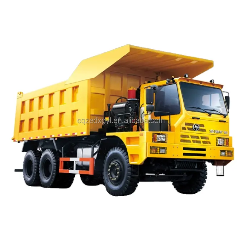 Hongyan IVECO Off-road madencilik DAMPERLİ KAMYON 6X6 Euro2 90 ton fabrika doğrudan yüksek kaliteli ağır damperli madencilik kamyon