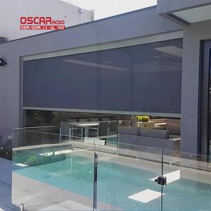 Sistema di Tende a Rullo con Telecomando, in Poliestere, per Casa, Ufficio, Balcone, Decorazioni, Tende a Rullo Motorizzate Automatizzate - Product Image 1