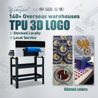 Imprimante de transfert thermique UV DTF TPU A3 manuelle de haute qualité Yinghe pour logo 3D personnalisé