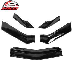 Protector de Parachoques Delantero para Chevy Corvette C8 2020-2025, Alerón Inferior ABS de 5 Piezas, Difusor Negro Brillante, Protector de Mentón - Product Image 5