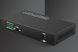 Convertisseur de média Ethernet 10/100Mbps 3 fibres 2 RJ45 Ports SC commutateur émetteur-récepteur Fiber monomode - Product Image 2